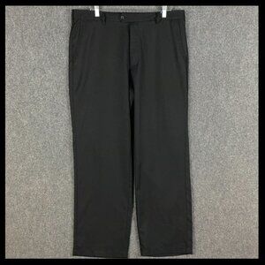 TourMax Golf Pants Men's 38/32 100% Polyester Black Chino Adults‎